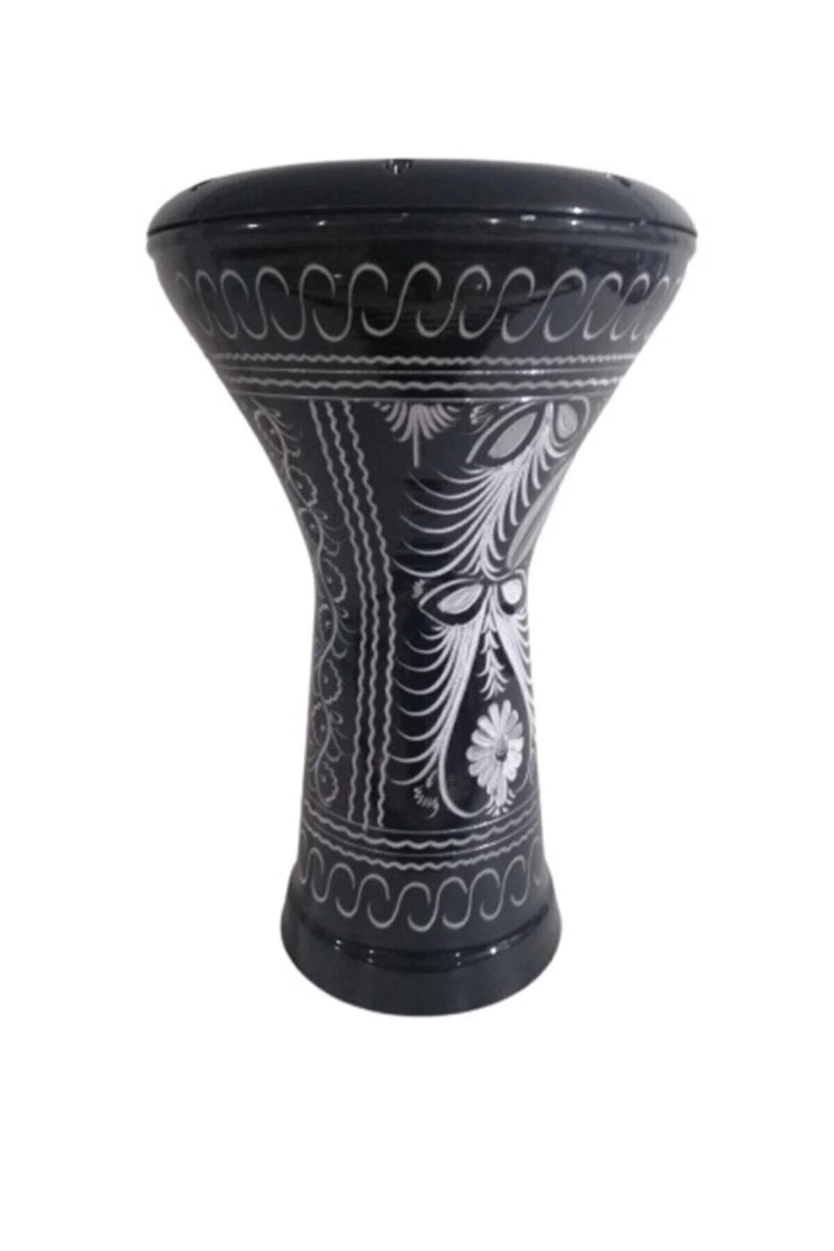 Mısır Darbuka Özel Işlemeli Siyah