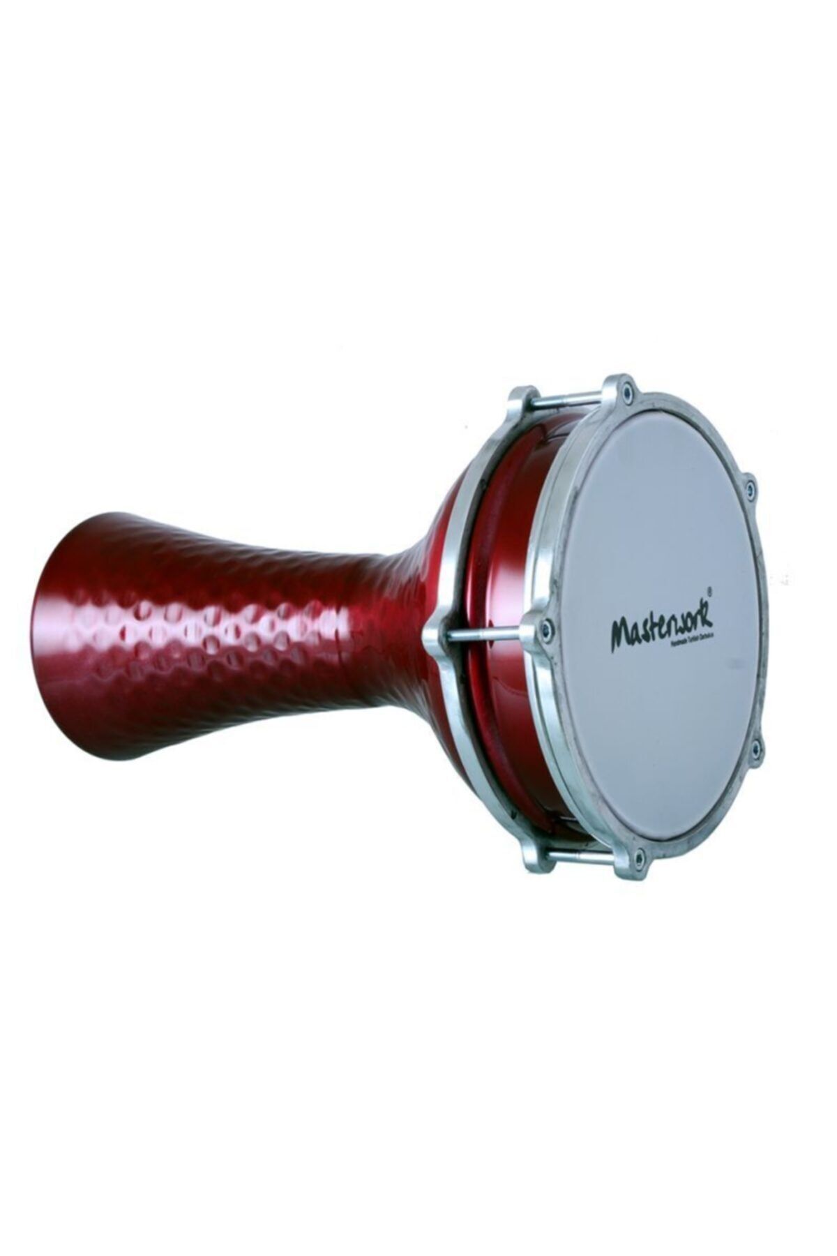 Kırmızı Alüminyum Çekiç Dövme Darbuka