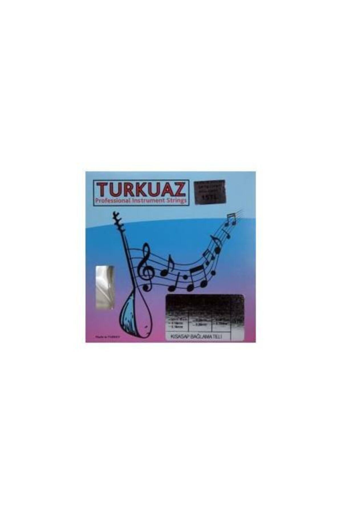 Turkuaz Cg116 Takım Tel Kısa Sap Bağlama Teli 016