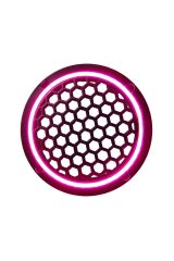Neon Işıklı 16 Cm Hoparlör Ve Midrange Kapağı - 2 Adet - Pembe