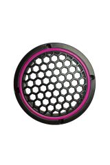 Neon Işıklı 16 Cm Hoparlör Ve Midrange Kapağı - 2 Adet - Pembe