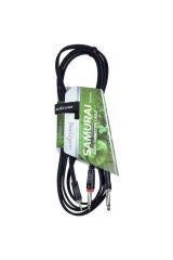 Rx-k12601a 3.5mm Stereo Erkek / 2x6.3mm Erkek Kablo 1.5mt