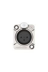 RX-J901 XLR 3 Pin Dişi Jak Şase 10 Adet