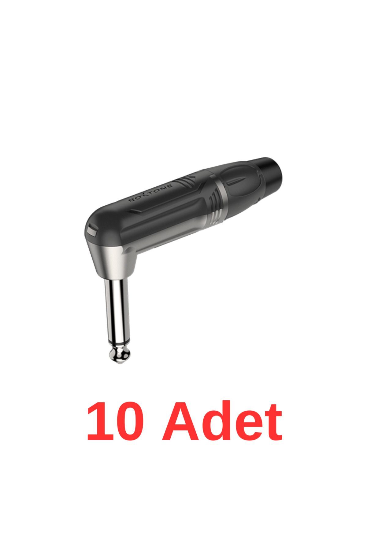 Rx-j442 6.3mm Mono L Tipi Çivi Jak 10 Adet