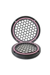 Pembe Neon Ledli 16 Cm 2’li Hoparlör Kapağı