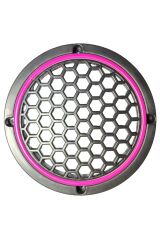 Neon Işıklı 16 Cm Hoparlör Ve Midrange Kapağı - 2 Adet - Mor