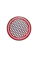 Neon Işıklı 20 cm Hoparlör ve Midrange Kapağı - 2 Adet - Kırmızı