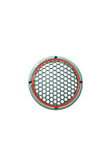 Neon Işıklı 20 cm Hoparlör ve Midrange Kapağı - 2 Adet - Kırmızı