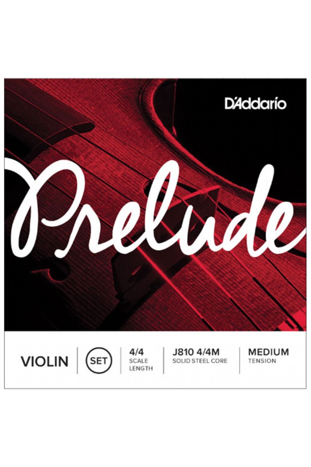 D'addario J810 Prelude J810 - 4/4 Takım Tel Keman Teli