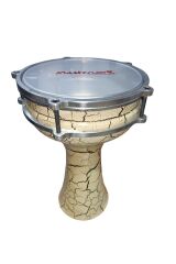 BEYAZ DESENLİ 5 NUMARA DARBUKA MASTERWORK