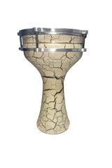 BEYAZ DESENLİ 5 NUMARA DARBUKA MASTERWORK