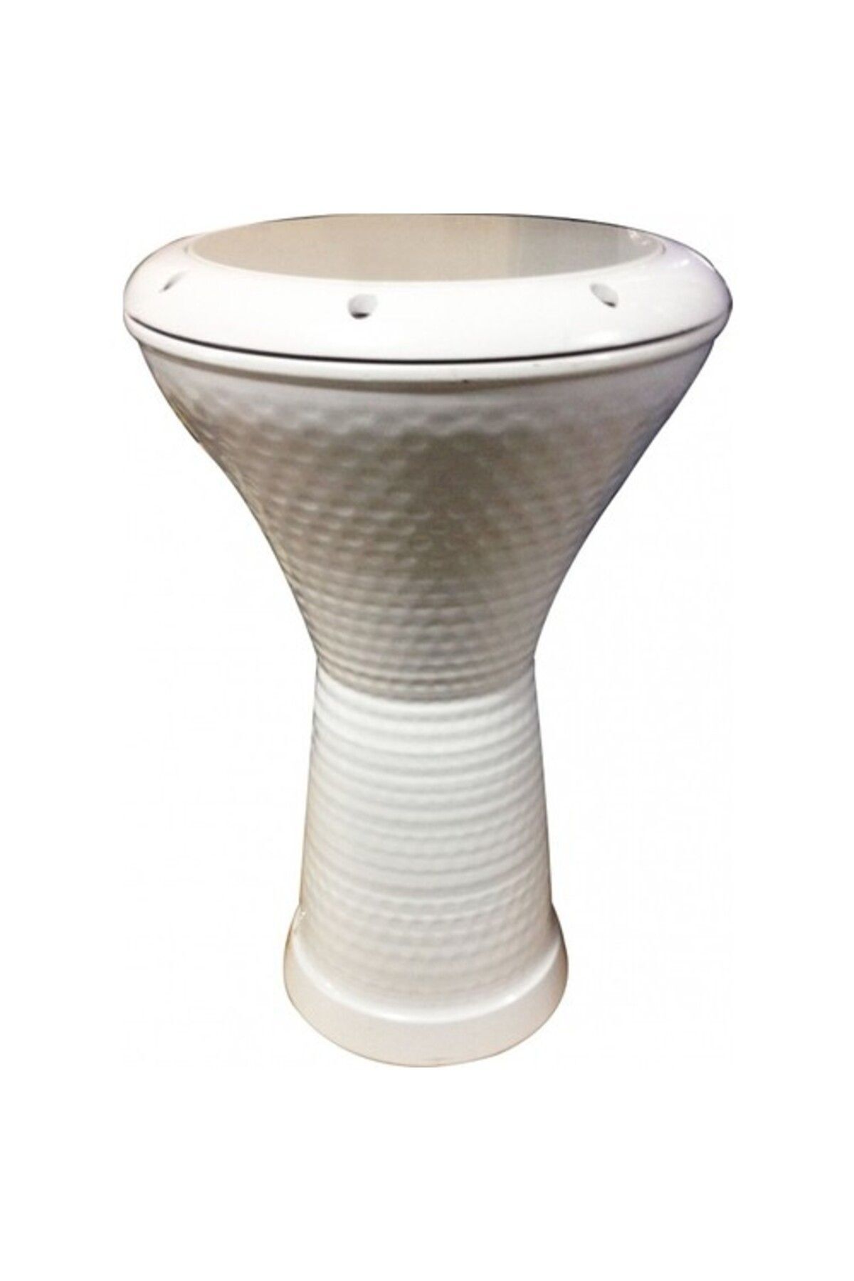 Masterwork Çömlek Darbuka Düz Beyaz Model
