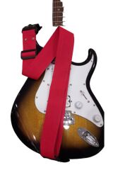 Kırmızı Gitar Askı Kayışı