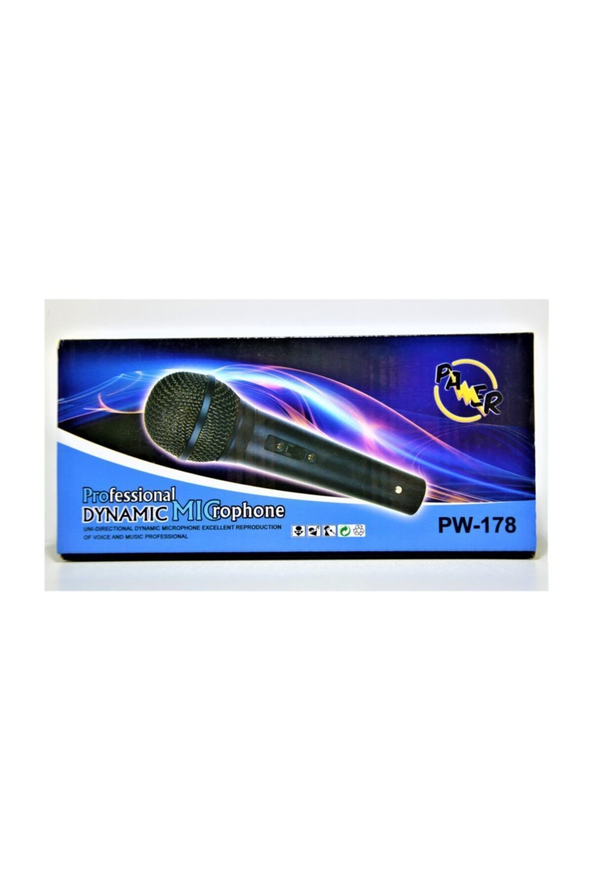 Pw-178 Kablolu Dinamik Mikrofon Pw-178