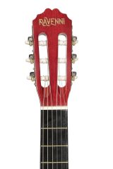 Ravenni Kırmızı-siyah Klasik Gitar