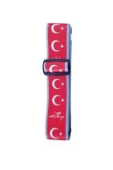 Bayrak Desenli  Gitar Askısı
