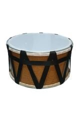 Çoçuk Boy 30 Cm Davul Açık Kahverengi