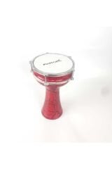 Pembe-desenli Alüminyum Çekiç Dövme Darbuka
