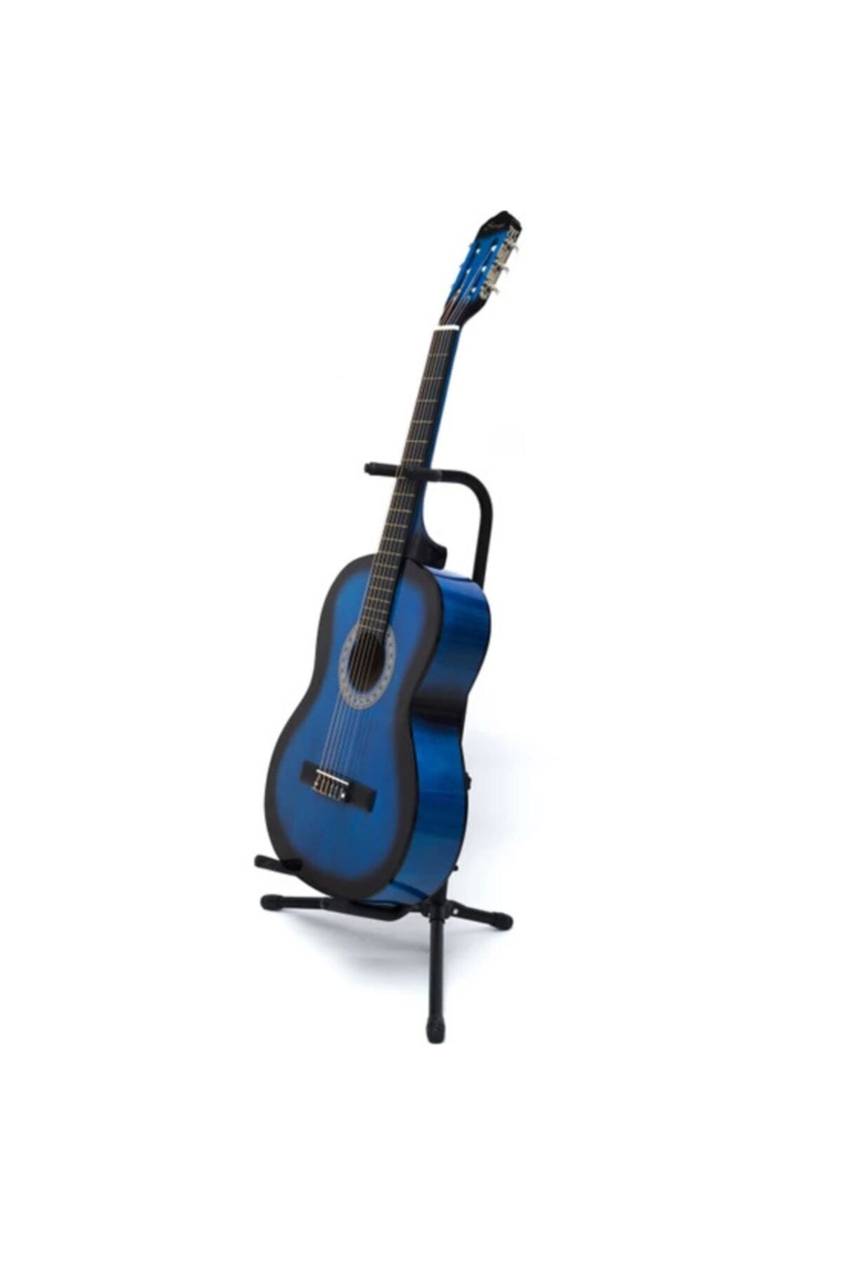 Klasik Gitar Mavi 39,5 Inç 4/4 Tam Boy Kılıf+pena Hediye