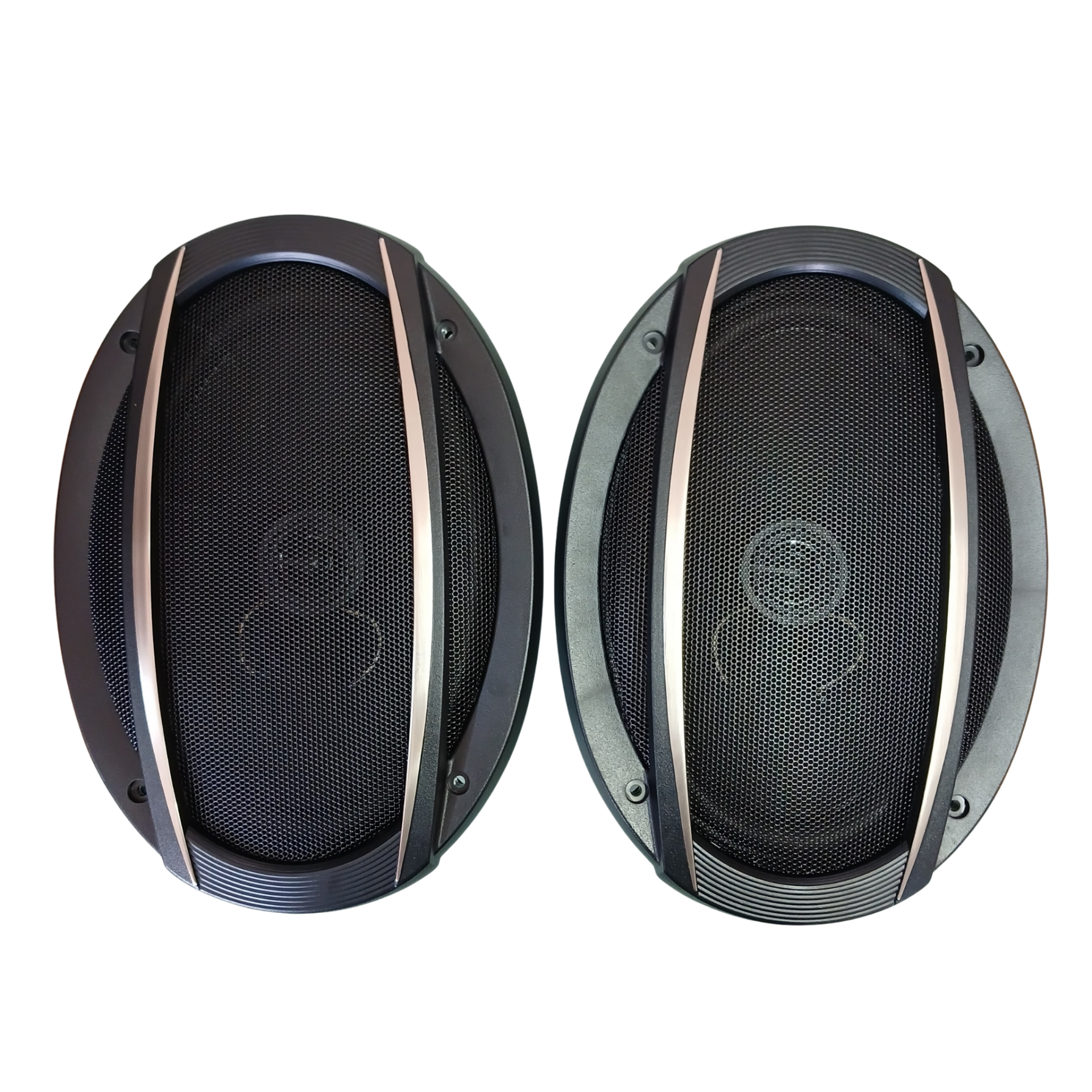 Çift Oval Oto Hoparlör Tweeter'lı 6x9 (16,5x23,3cm) 4 Ohm 300 Watt