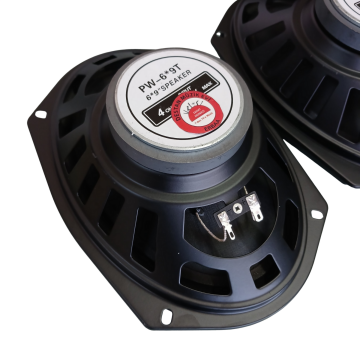 Çift Oval Oto Hoparlör Tweeter'lı 6x9 (16,5x23,3cm) 4 Ohm 300 Watt