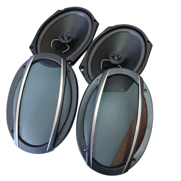 Çift Oval Oto Hoparlör Tweeter'lı 6x9 (16,5x23,3cm) 4 Ohm 300 Watt
