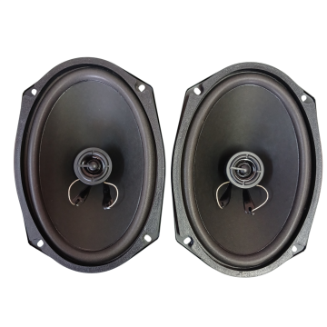 Çift Oval Oto Hoparlör Tweeter'lı 6x9 (16,5x23,3cm) 4 Ohm 300 Watt