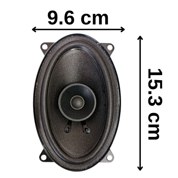 RENAULT 9 Oval Oto Hoparlör 4x6 (9,6x15,3 cm) 4 Ohm 100 Watt