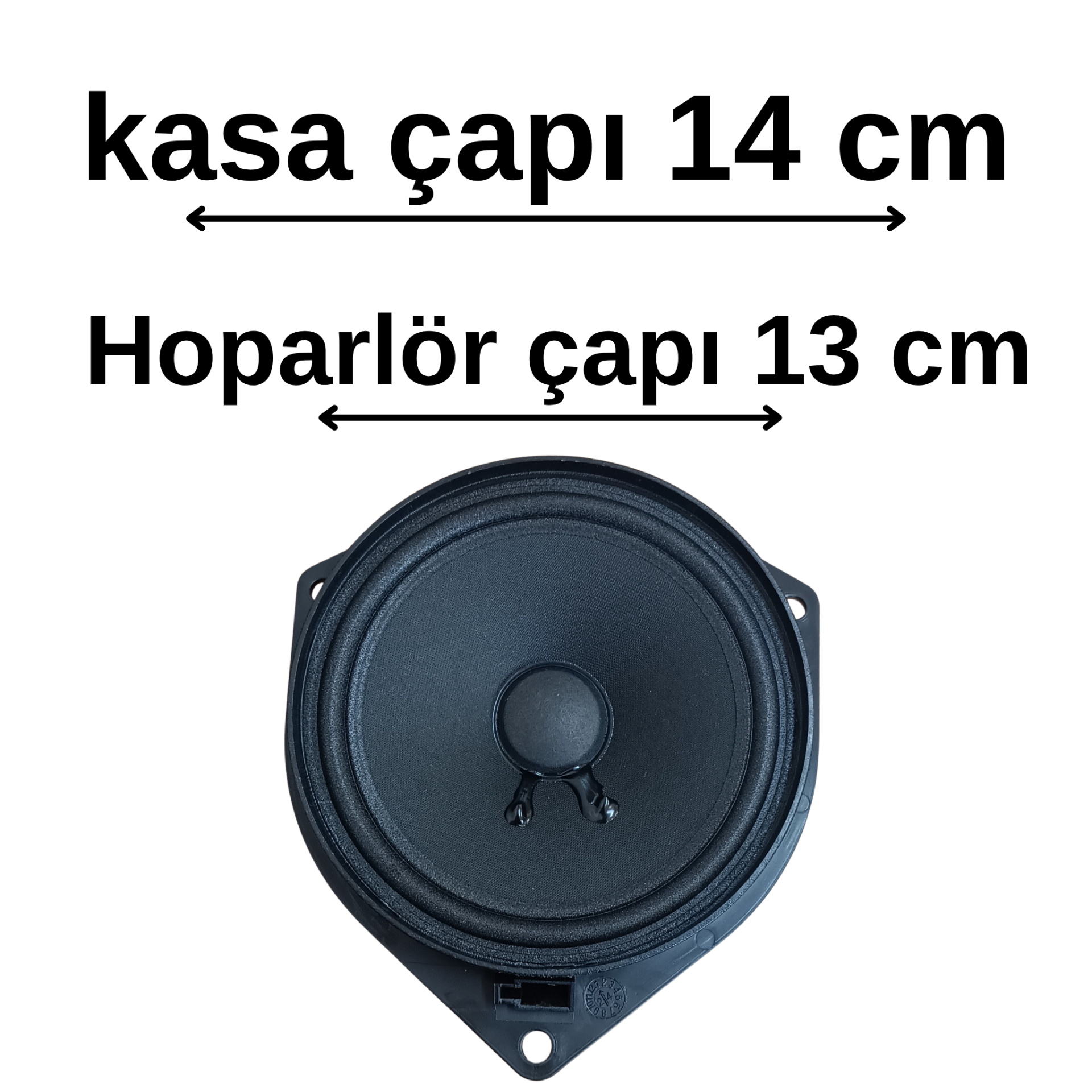 OPEL Oto Hoparlör 13cm 4 Ohm 100 Watt 135-1